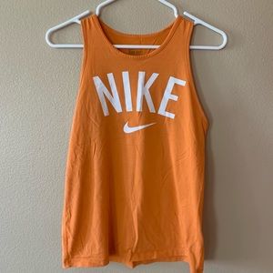 Orange Nike Tank Top